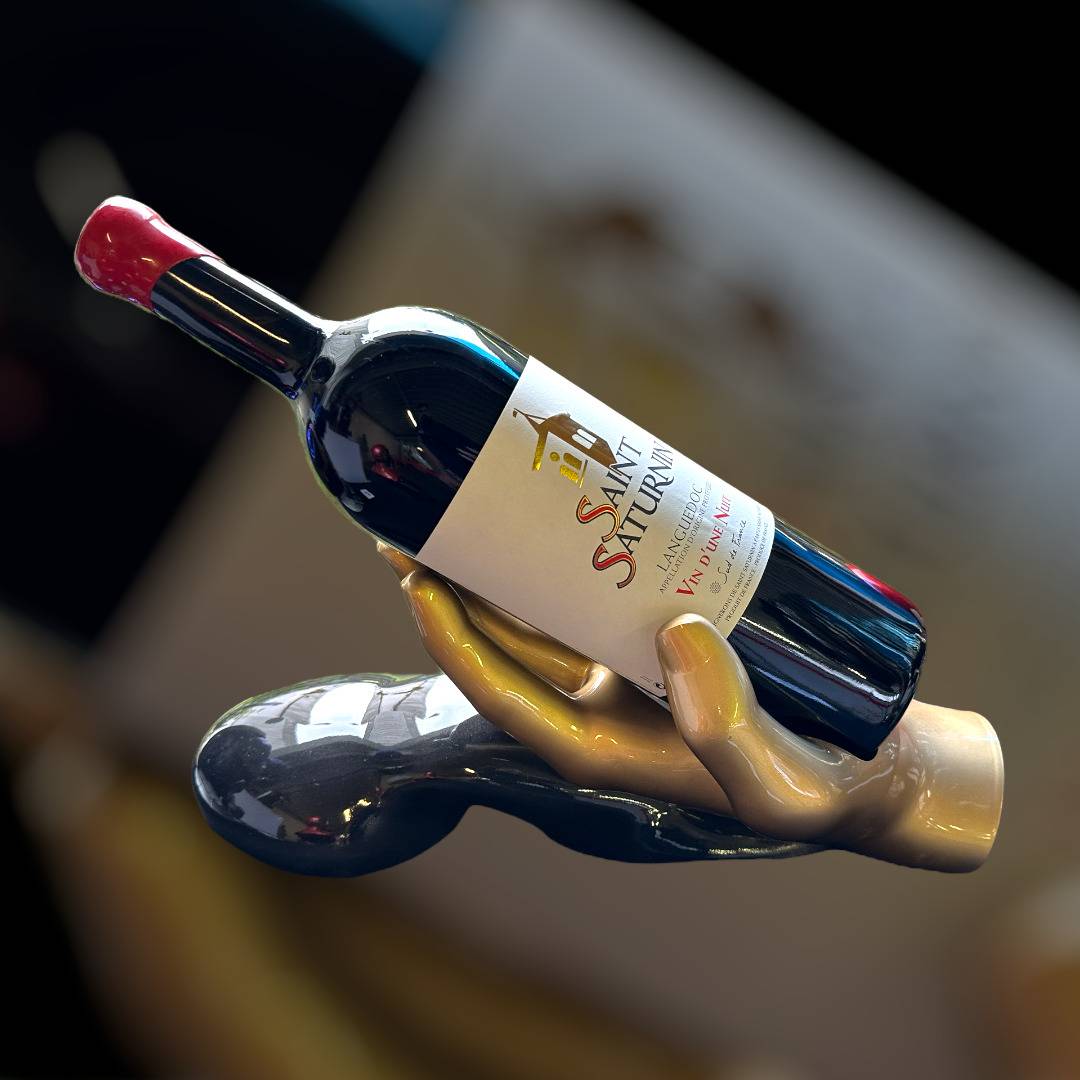 Un support de bouteille de vin (Jéroboam)